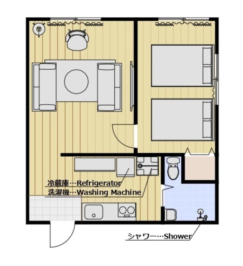 נאהא Type B Room 40平米 -ウル エスポワール那覇- מראה חיצוני תמונה